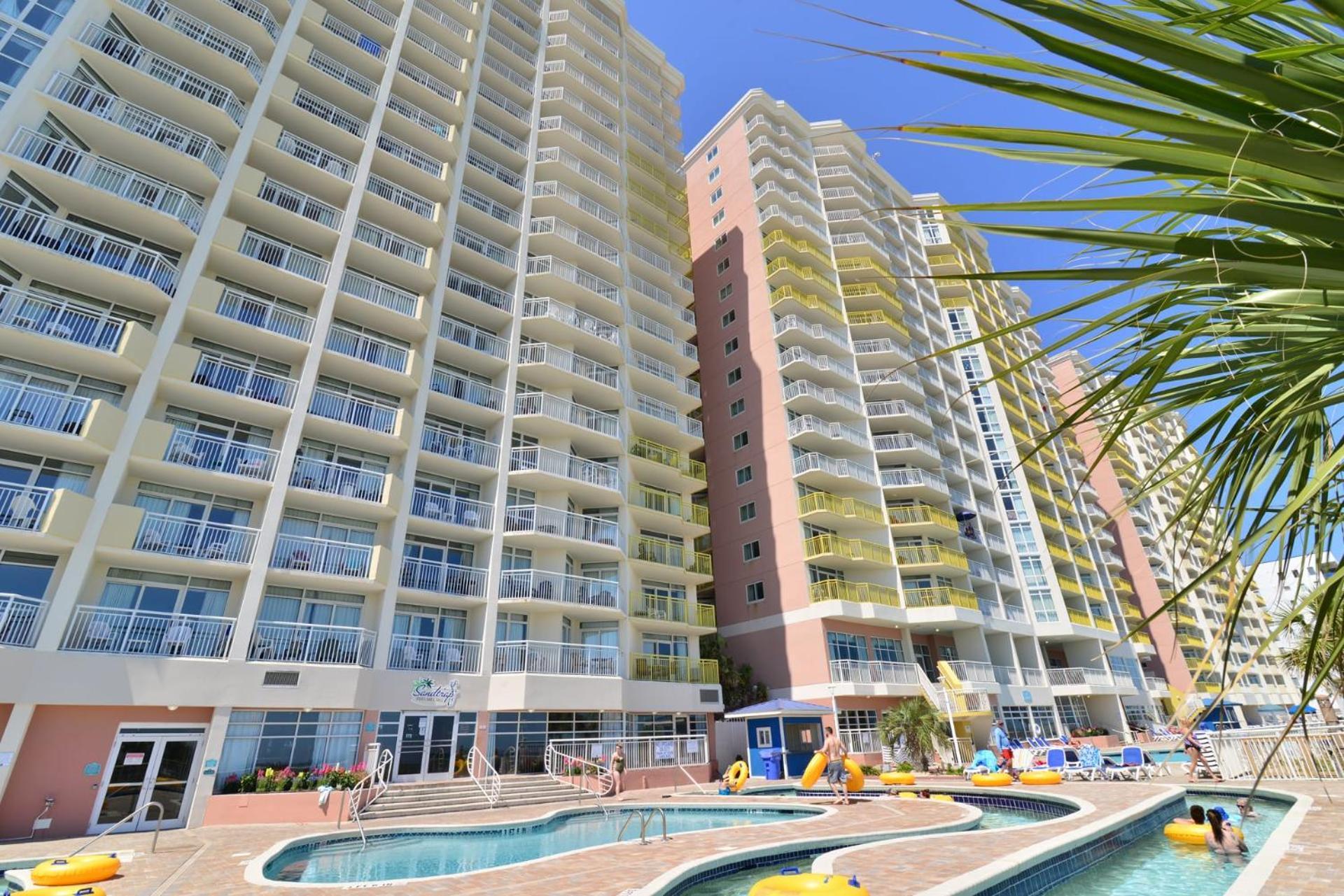 Oceanfront Top Location Modern Resort Lazy River Huge Pool Oasis Myrtle Beach Luaran gambar