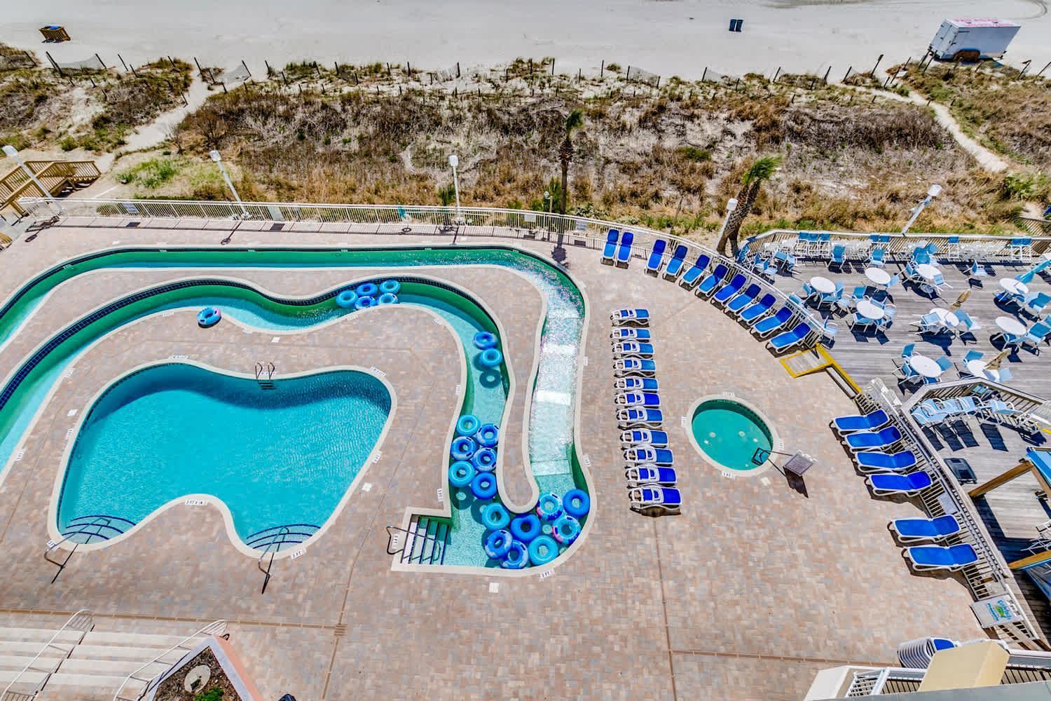 Oceanfront Top Location Modern Resort Lazy River Huge Pool Oasis Myrtle Beach Luaran gambar