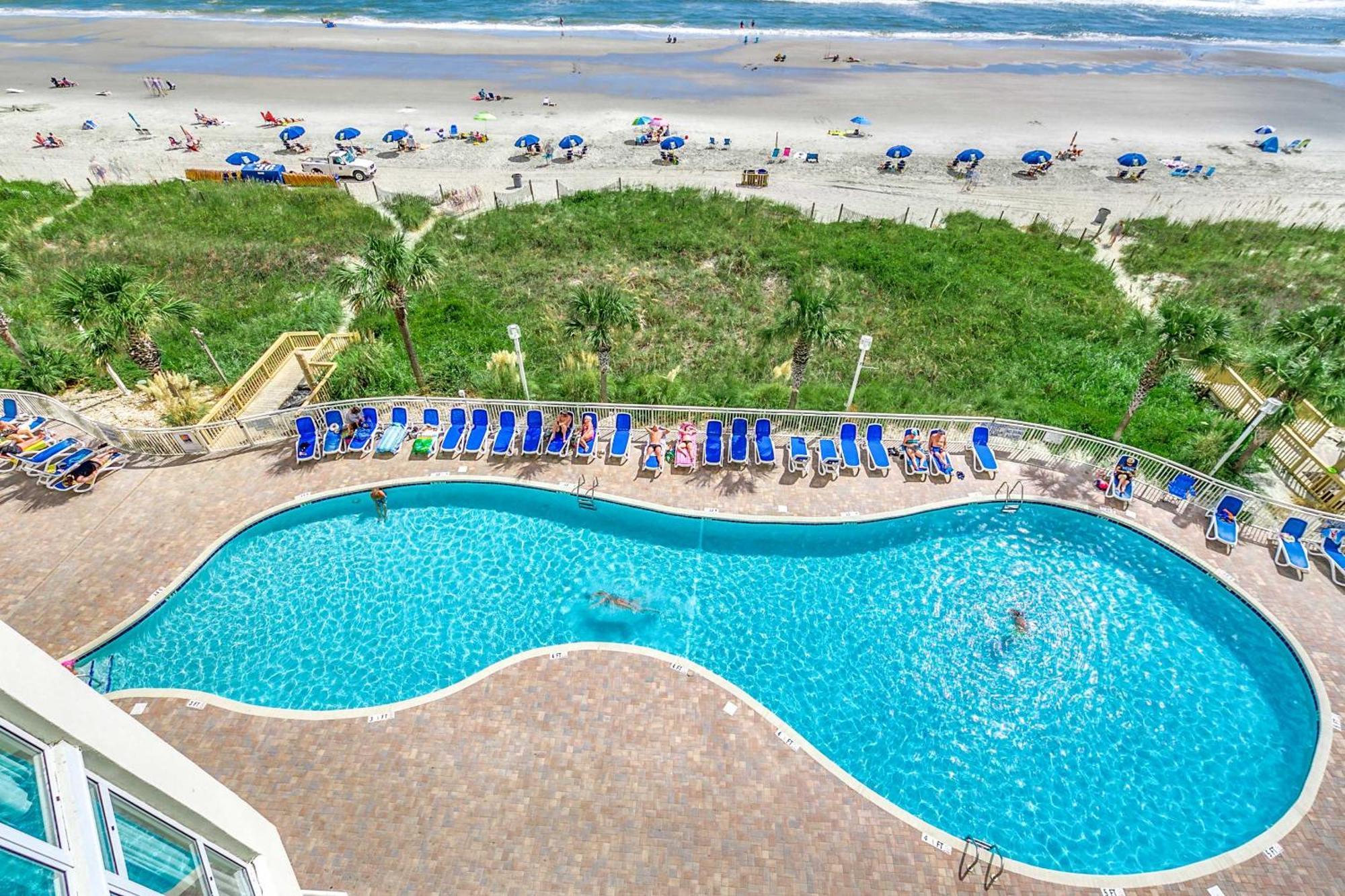Oceanfront Top Location Modern Resort Lazy River Huge Pool Oasis Myrtle Beach Luaran gambar
